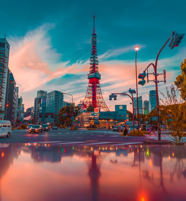 Tokyo Tower by Jezael Melgoza